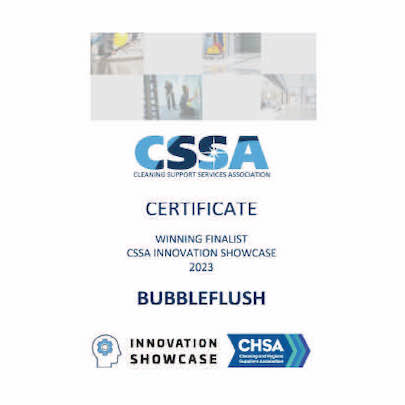 BubbleFlush awards en certificaten